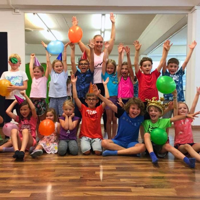 Kindergeburtstag bei Wir bewegen Tirol